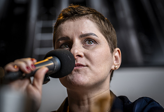 Pedvolební debata hnutí Stailo! v pivovaru Cobolis na Ládví. Na snímku Jana...