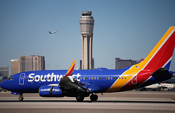 Letadla na mezinárodním letiti Harryho Reida v Las Vegas bhem vládního...