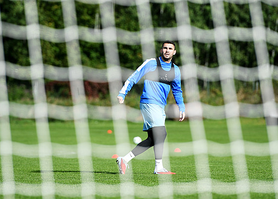 Ústecký fotbalista Ondej eulka.