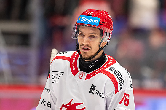 Jakub Galvas po vstelení první branky za Tinec.