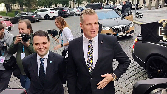 Do volebního tábu Motorist dorazil Filip Turek