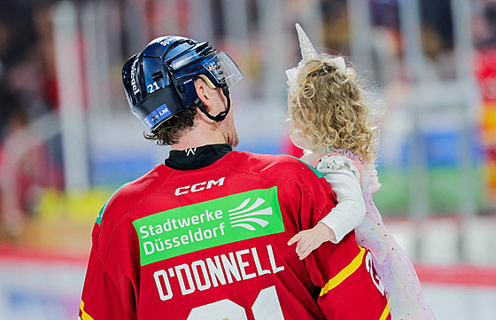 Brendan ODonnell jako hrá Düsseldorfu