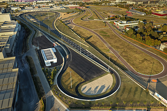 Nový okruh e-Vortex Ferrari v italském Maranellu