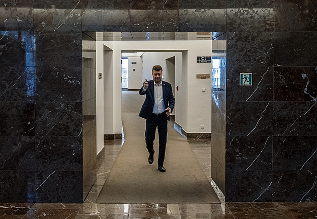 Chceme být přímo ve vládě, zdůraznil Okamura. Řekl, o jaké resorty má zájem