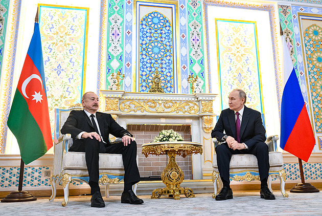 Rusové v Kyjevě zasáhli velvyslanectví Ázerbájdžánu, prezident Alijev zuří