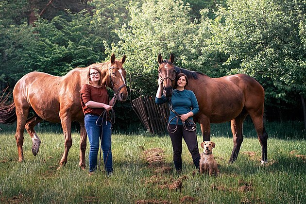 První sluby víkendové veterinární pohotovosti se zhostily Kristýna Verheles a...