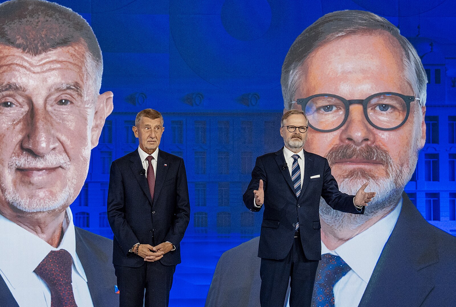 Fiala v duelu přetlačil Babiše. I díky tomu, že neodpovídal na otázky a pořad spolumoderoval