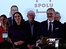 Premiér a lídr koalice SPOLU Petr Fiala