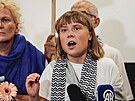 �védská aktivistka Greta Thunbergová p�ilet�la po deportaci z Izraele do Athén....