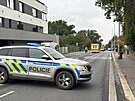 Policie uzavela Vysoanskou ulici v Praze 9 kvli pravdpodobnmu nlezu miny....
