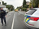 Policie uzavela Vysoanskou ulici v Praze 9 kvli pravdpodobnmu nlezu miny....