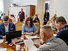 Ustavující sch�ze poslaneckého klubu SPD. (7. �íjna 2025)