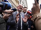 Marek Benda dorazil do volebního �tábu SPOLU do hotelu Grand Majestic Plaza v...
