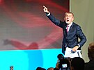 Ve volebním �tábu hnutí ANO na Chodov� se za�íná slavit vít�zství v...
