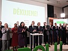Kon�ící premiér a lídr koalice Spolu Petr Fiala. (4. �íjna 2025)