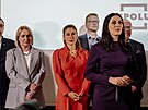 Tisková konferenci SPOLU po skon�ení voleb do Sn�movny (4. �íjna 2025)