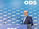 Petr Fiala po jednání výkonné rady ODS, na ní� oznámil, �e u� nebude kandidovat...