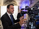 Martinický palác Volební �táb strany Motoristé sob�. Petr Macinka. (4. �íjna...