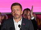 Volební �táb STAN. Vít Raku�an. (4. �íjna 2025)