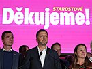 Volební �táb STAN. Vít Raku�an. (4. �íjna 2025)