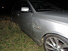 Vz BMW, jeho idi na Vykovsku ujdl policii, skonil po srce s jinm...