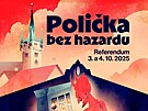 Referendum k hazardu provz v Police kampa.