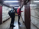 Prostory stanice metra A Flora, kter se od nora ptho roku uzave kvli...