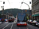 V centru Prahy u Národního divadla dolo k nehod dvou tramvají.