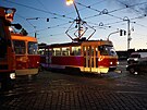 V centru Prahy u Národního divadla dolo k nehod dvou tramvají.