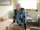 Blaena Strachotov pi oslav narozenin, letos ji bylo 108 let.