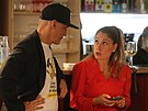Volební �táb koalice SPOLU v Jihlav�. (4. �íjna 2025)