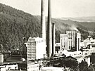 Pohled na firmu Spiro (JIP - Paprny Vtn) v roce 1945