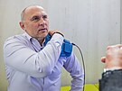 Hradeck hejtman Petr Koleta (ANO) vyzkouel v trutnovsk nemocnici...