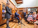 V hale erychovy vily se odehrl komorn recitl violoncellisty Ondeje Holase...