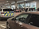 Policie zasahuje na praskm letiti.