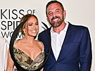Jennifer Lopezová a Ben Affleck v New Yorku na speciálním promítání filmu Kiss...