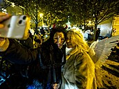 V pedveer svatého Mikuláe mete v metropoli potkat mnohé party tradiních...