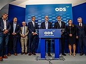 Zleva Zdenk Nytra, Martin Baxa, Marek Benda, Martin Kupka, Petr Fiala, Zbynk...