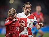 Pavel ulc v souboji s Lukou Modriem.