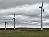 V�trníky u Svitav stojí. Kv�li destrukci jedné z vrtulí.  (8.�íjna 2025)