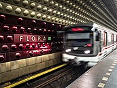Prostory stanice metra A Flora, která se od února p�í�tího roku uzav�e kv�li...