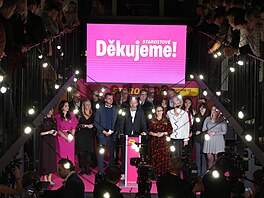 Volební táb STAN. Vít Rakuan. (4. íjna 2025)