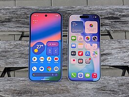 Apple iPhone 17 a Google Pixel 10