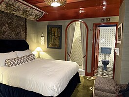 Interiér ji prý p�ekvapil elegancí a útulností.