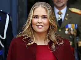 Nizozemská korunní princezna Catharina-Amalia v Lucemburku (3. íjna 2025)