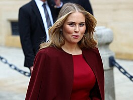 Nizozemská korunní princezna Catharina-Amalia v Lucemburku (3. íjna 2025)