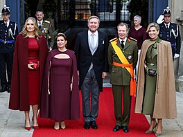 Nizozemská korunní princezna Catharina-Amalia, bývalá lucemburská...