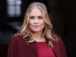 Nizozemská korunní princezna Catharina-Amalia v Lucemburku (3. íjna 2025)