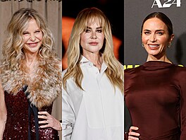 Meg Ryanová, Nicole Kidmanová a Emily Bluntová (2025)