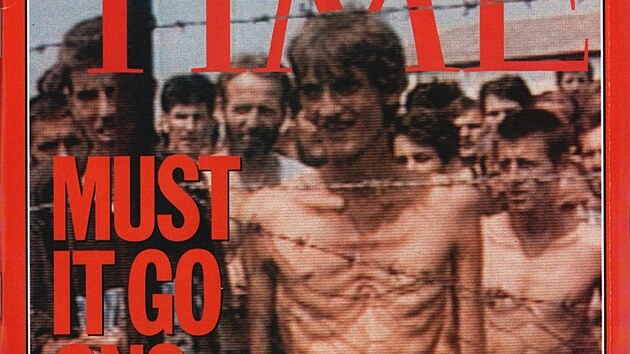 Musí to pokra�ovat? Fikret Ali� na obálce magazínu Time ze srpna 1992